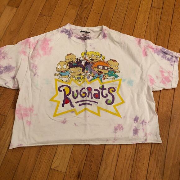 Nickelodeon Other - Vintage Nickelodeon Rugrats Crop Top -Size XL-White